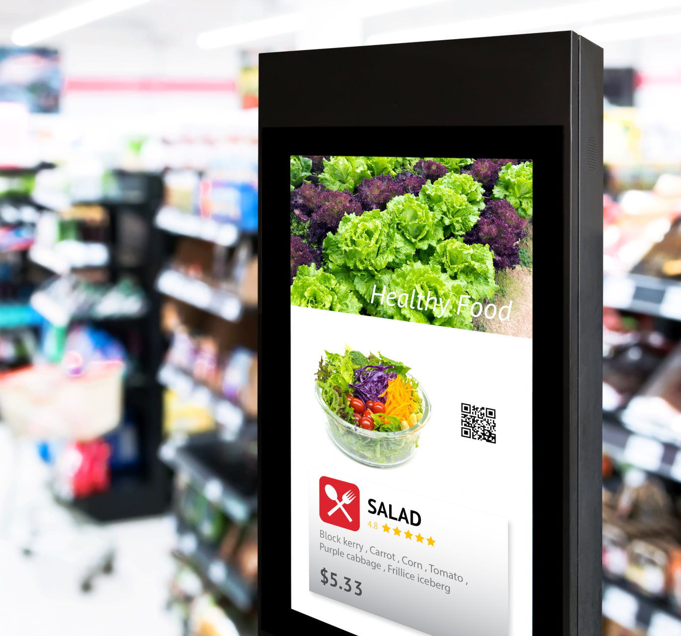 Grocery Digital Signage/Kiosk