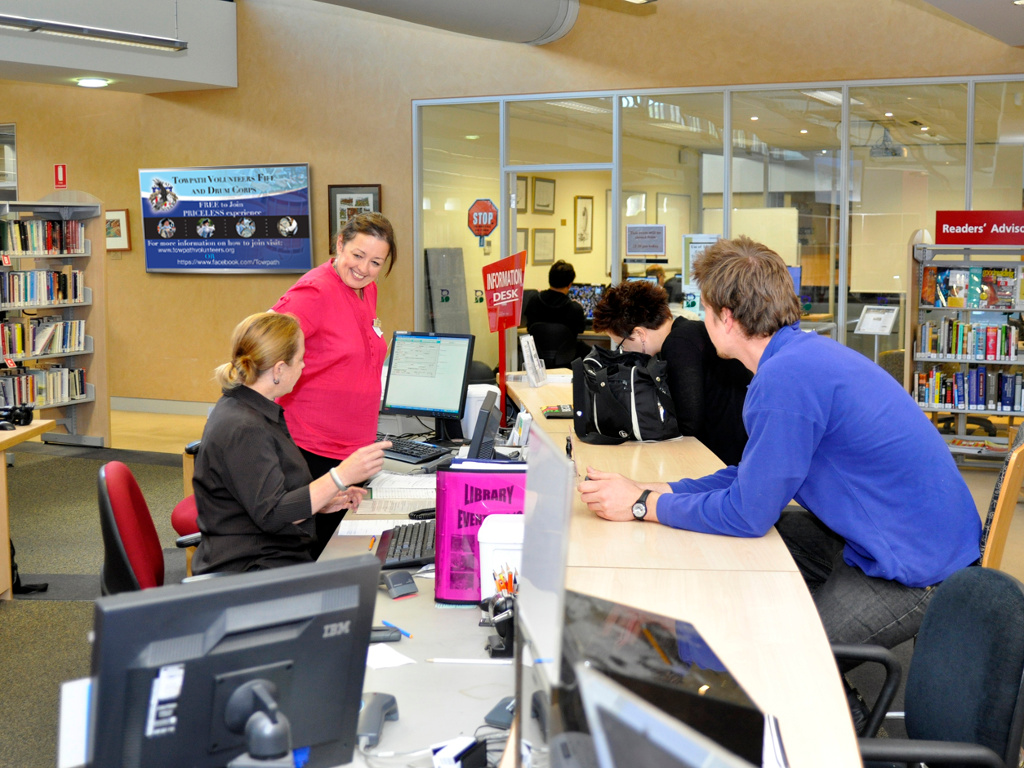 We can set up Digital Signage for your library! Digital Signage in Libraries